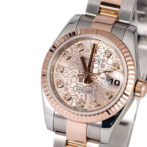 vintage ladies rolex rose gold|Rolex datejust rose gold diamond.